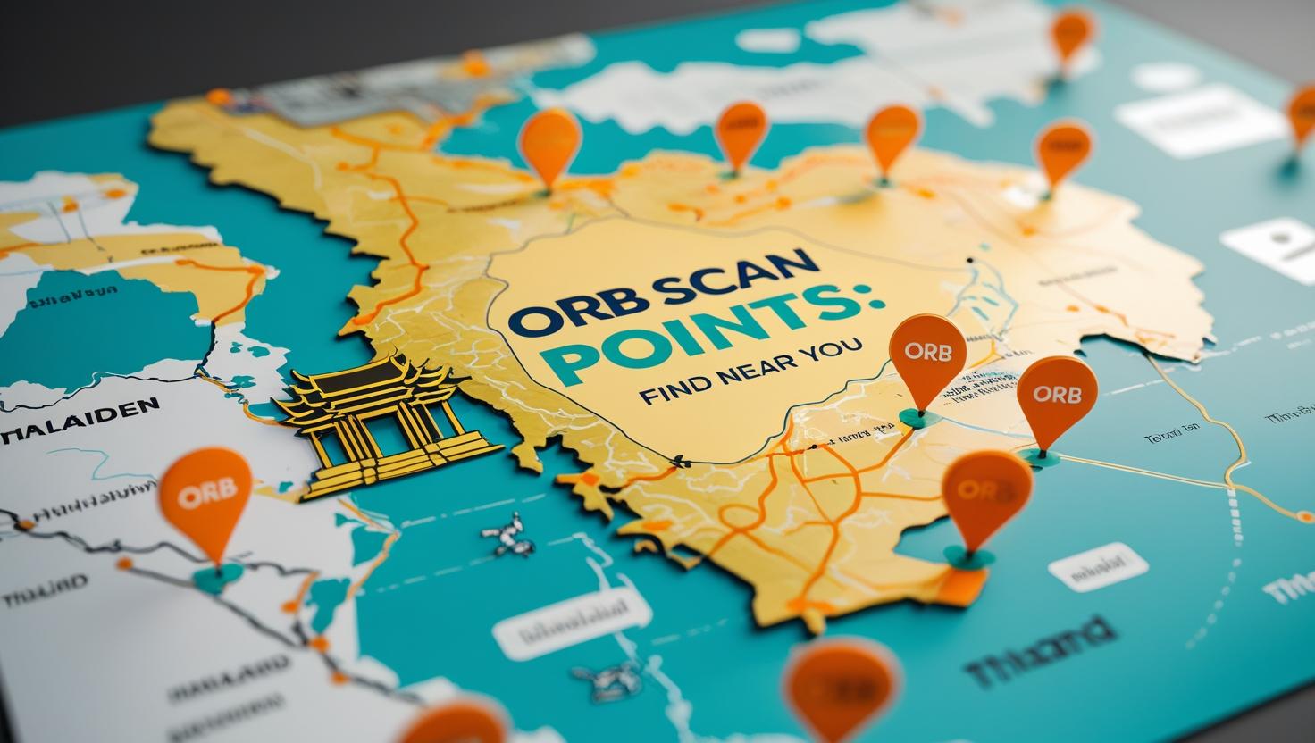 จุดสแกน ORB ในไทย: อัปเดตแผนที่ล่าสุดใกล้บ้านคุณ
